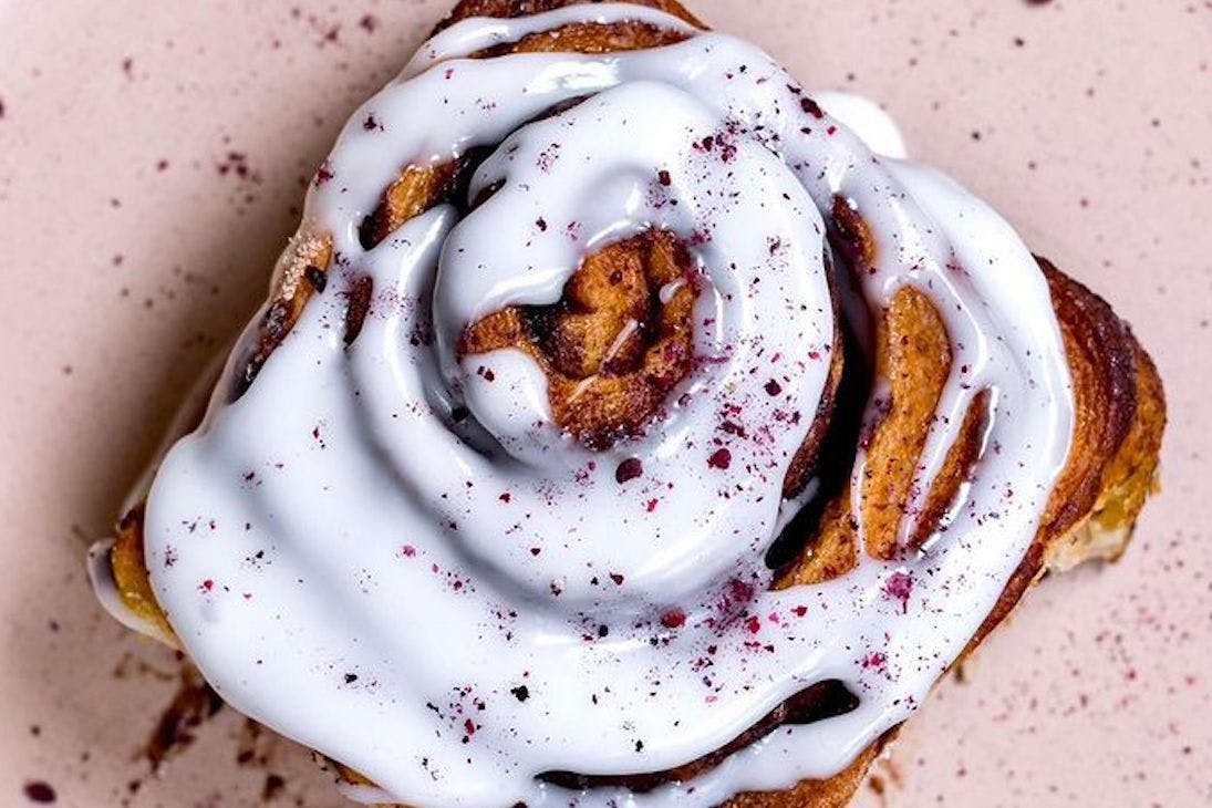 one of Perth's best cinnamon scrolls